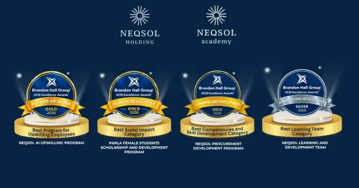 NEQSOL Holding dörd Brandon Hall Group Mükəmməllik Mükafatına layiq görülüb ®