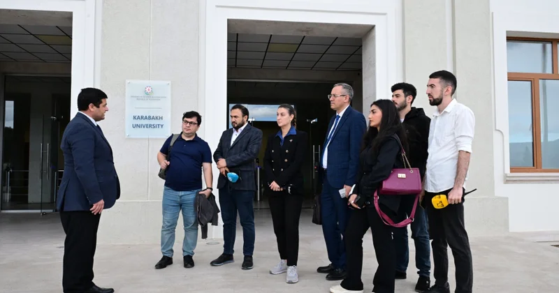 Dövlət Suverenliyi Günü münasibətilə Xankəndi şəhərinə mediatur təşkil olunub FOTOLAR