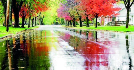 Aranda yağış, dağlarda qar