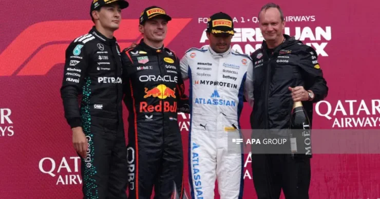 “Formula 1”: Ferstappen ikiqat Bakı çempionudur! FOTOLENT