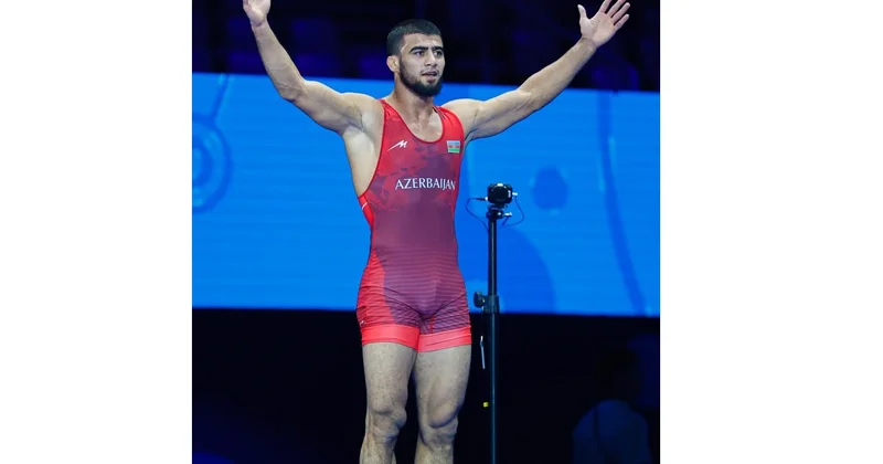 Азербайджанский борец завоевал серебряную медаль на чемпионате мира в Загребе
