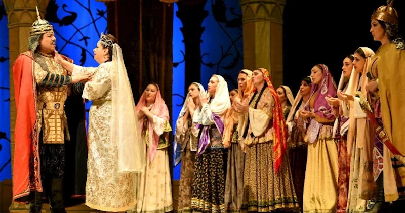 Üzeyir Hacıbəyli festivalı çərçivəsində “Şah İsmayıl” operası nümayiş olunub FOTOLAR