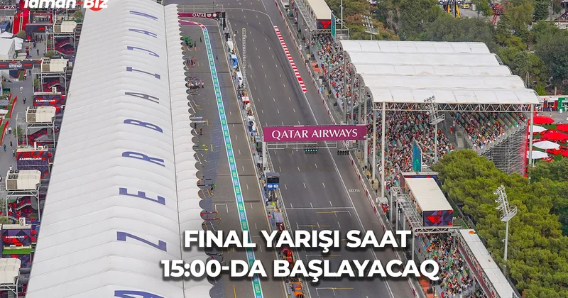 Formula 1 Azərbaycan Qran prisinin əsas yarışı ərəfəsində Bakı həyəcan içində