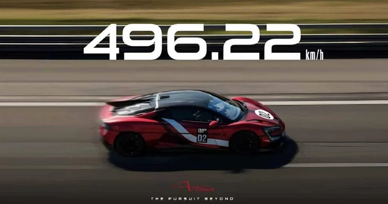 Çinin bu avtomobili “Bugatti”nin rekordunu təzələdi VİDEO