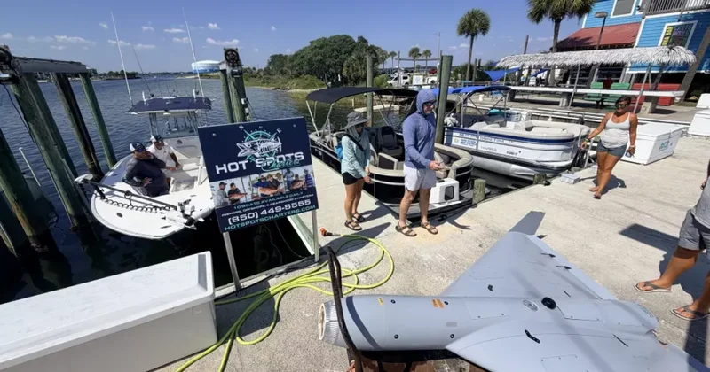 Во Флориде рыбаки выловили клон иранского дрона