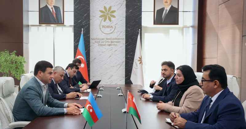 Omanın RIYADA təşkilatının nümayəndə heyəti “Bakı KOB evi”ndə olub