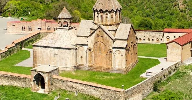 Alban Udi xristian dini icmasının üzvləri Gəncəsər məbədinə səfər ediblər
