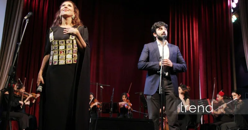 Üzeyir Hacıbəylinin xatirəsinə həsr olunmuş Fidan HacıyevanınIII Beynəlxalq Opera Festivalı çərçivəsində konsert keçirilib (Foto)