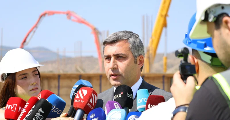 Növrəs Cəfərov: Qubadlı şəhərində ilk yaşayış kompleksinin tikintisi sürətlə davam edir