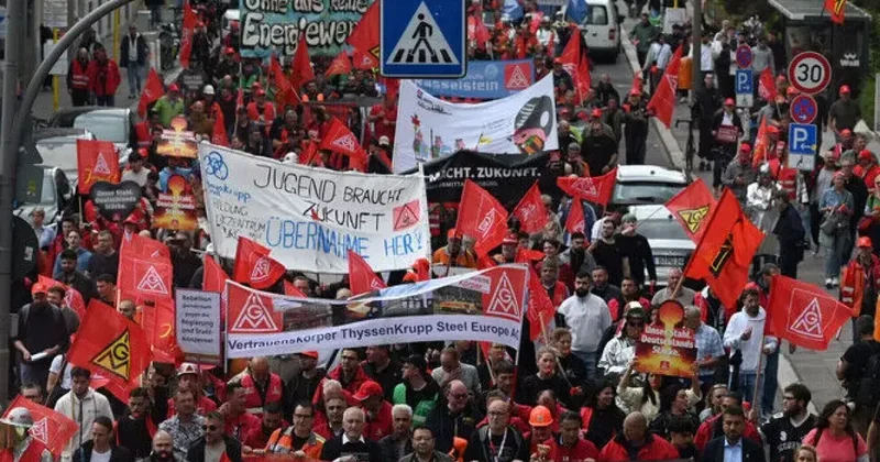 Более 100 000 человек выйдут на протесты в Германии
