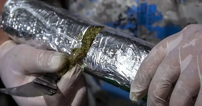 Астаринские таможенники перехватили десятки килограмм наркотиков из Ирана ФОТО