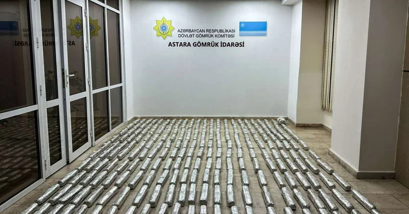 İrandan Rusiyaya aparılan “kərəviz”lərin içindən narkotik çıxdı
