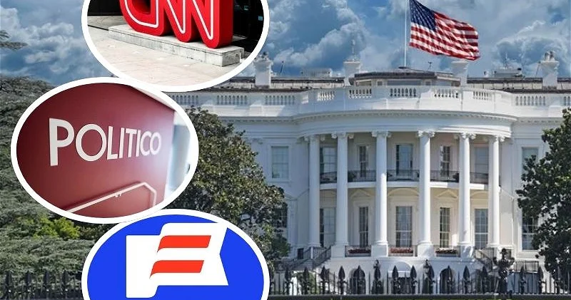 CNN, MSNOW и Politico подали в суд из за запрета работать в Белом доме