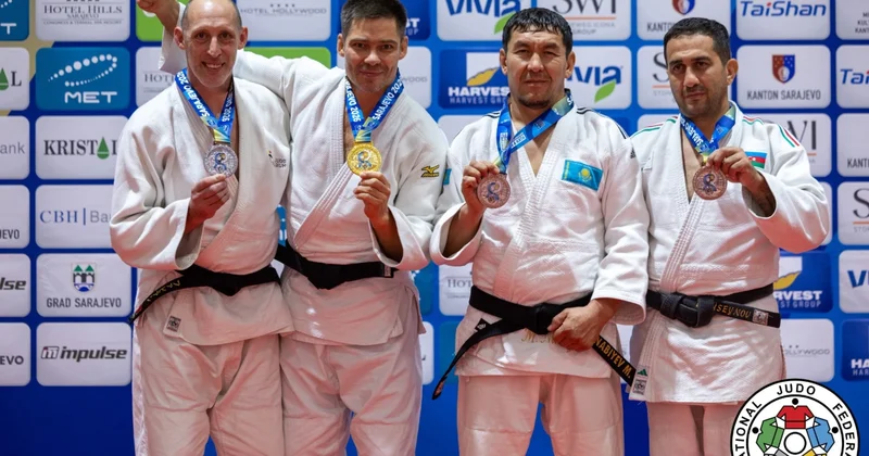Azərbaycan cüdoçuları veteranlar arasında dünya çempionatında daha üç medal qazanıblar FOTO