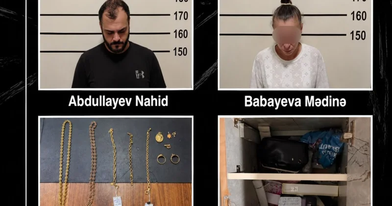 Bakıda evdən 10 min manatlıq oğurluq edilib