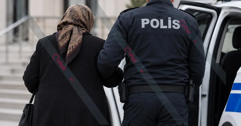 70 yaşlı qadın polis tərəfindən saxlanıldı Bu əməllərə görə