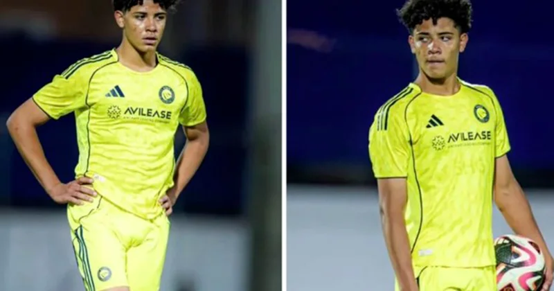 Ronaldonun oğlu dubl edib komandasına qələbə qazandırdı Video