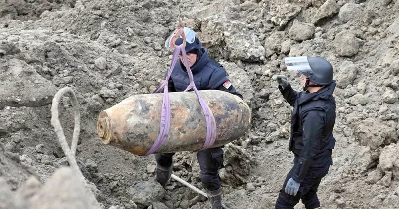 В Польше обезвреживают авиабомбу времен Второй мировой