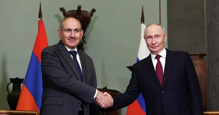 Putin Paşinyanı təbrik etdi Mişustin də qoşuldu