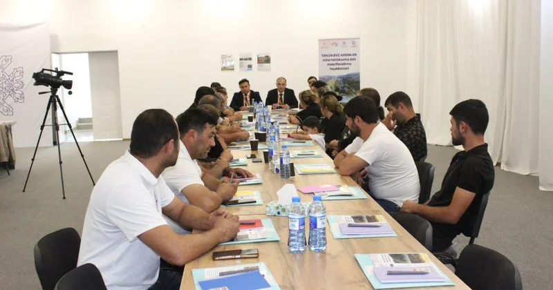 Xocavənddə “Təhlükəsiz addımlar: mina təhlükəsinə dair maarifləndirmə təşəbbüsləri” layihəsi çərçivəsində tədbir keçirilib