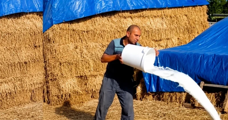 Fermerdən 15 qəpiyə alınan süd marketdə 3 manata satılır...