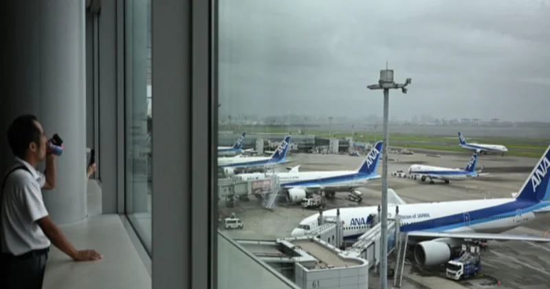 Tokioda qasırğa səbəbindən 461 aviareys ləğv edilib