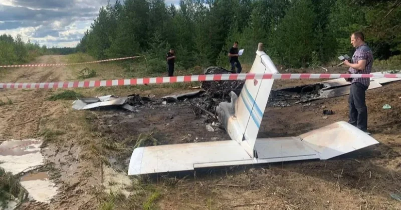 Самолёт разбился в России