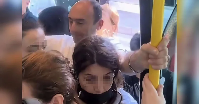 Bakıda avtobusda sərnişinlərin səbr kasası daşdı: Sürücüyə lənət oxudular VİDEO