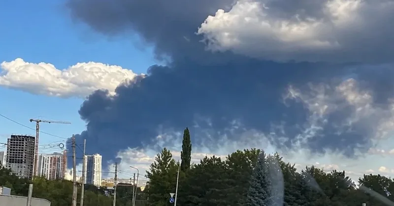Ukrayna Ufada neft emalı zavoduna hücum edib