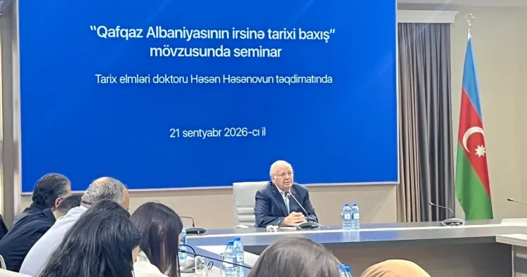 Ermənilərin danışdığı alban sözünün özü türkəsilli sözdür, “pəhləvan” deməkdir Tarixçi alim