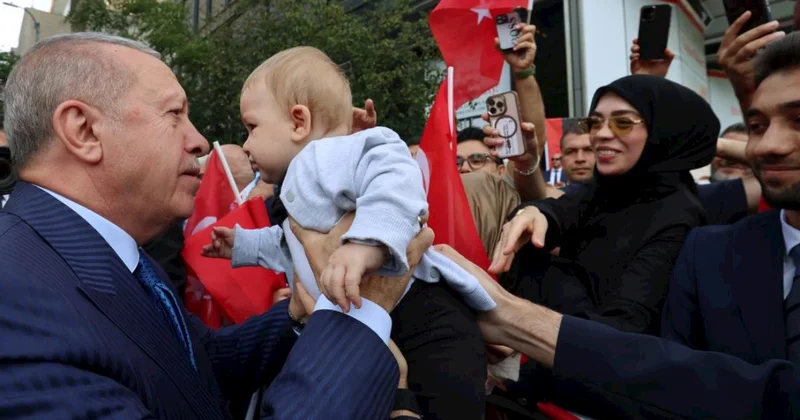 Ərdoğanı Nyu Yorkda belə qarşıladılar VİDEO