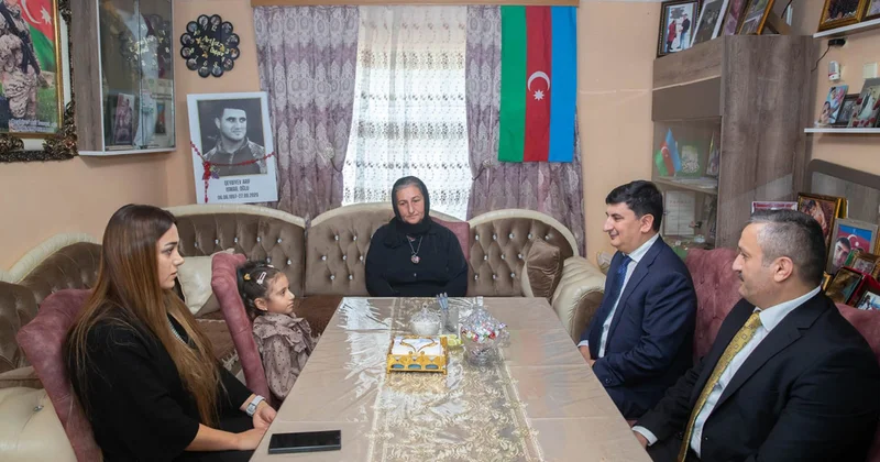 ƏƏSMN şəhid ailələrinə ziyarətləri davam etdirir Fotolar