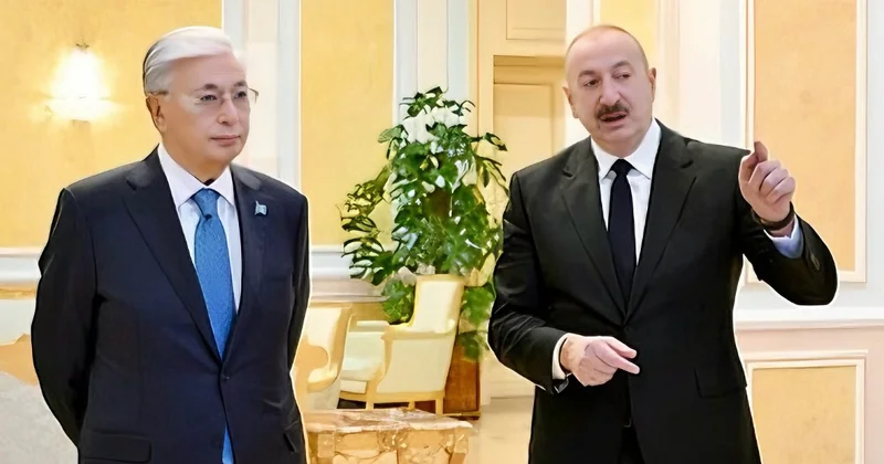 İlham Əliyev və Kasım Jomart Tokayev təqdimatda iştirak etdi