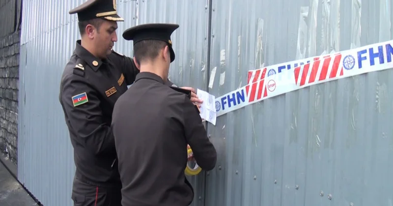 FHN yanğın təhlükəli zavodun fəaliyyətini dayandırıb VİDEO