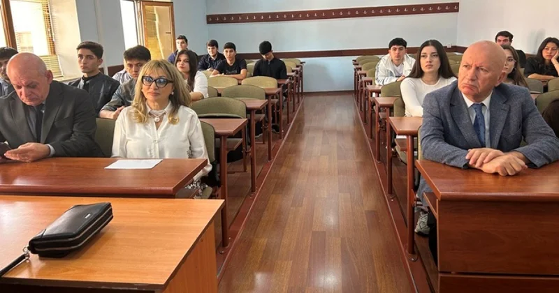 UNEC də AMEA nın 80 illiyinə həsr olunmuş elmi seminar