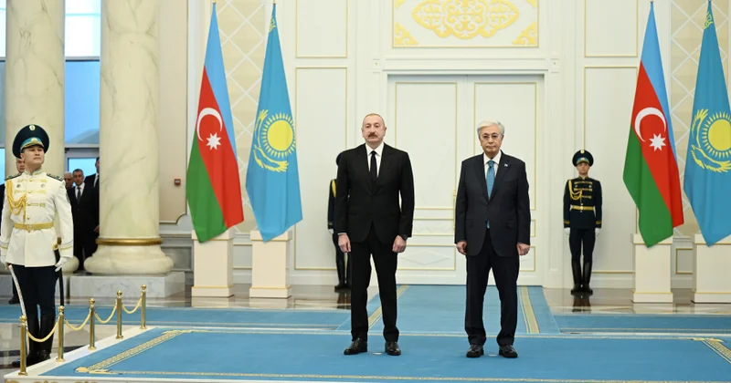 İlham Əliyev Qazaxıstanın Azərbaycana dəstəyini qeyd etdi