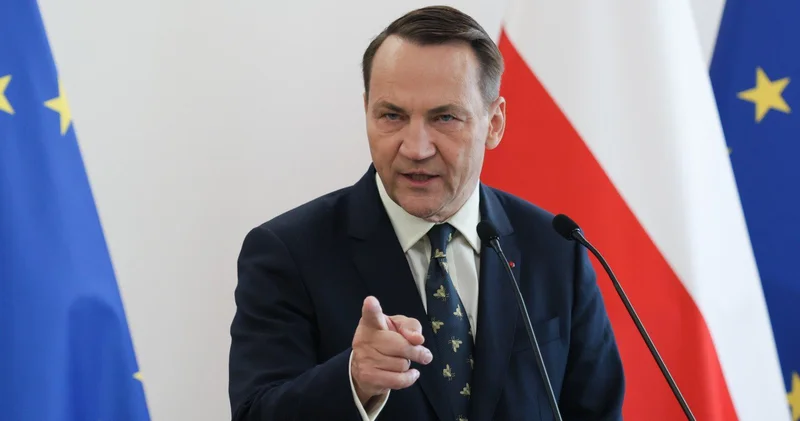 Putinin təyyarəsi Polşa ərazisindən uçarsa, məcburi endirilməlidir Sikorski