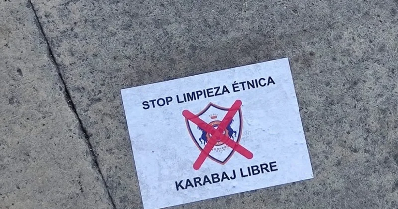 İspaniyada “Qarabağ”la bağlı TƏXRİBAT FOTO