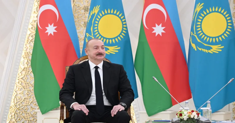 Azərbaycan Qazaxıstanla bütün istiqamətlər üzrə qarşılıqlı fəaliyyətin möhkəmləndirilməsini hədəfləyir