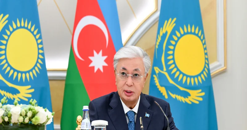 Tokayev: Azərbaycan üzərindən tranzit olunan neftin həcmi 1,5 milyon ton təşkil edib
