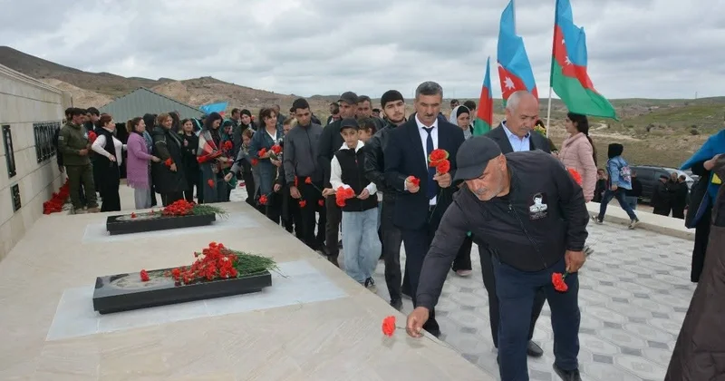 Cəbrayılın Daş Veysəlli kəndində Şəhidlər Abidə Kompleksi yaradılıb