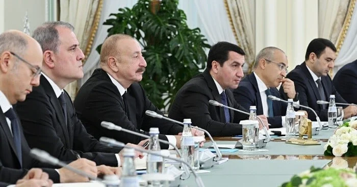 Əliyev Astanada: mühüm iclas keçirildi Foto
