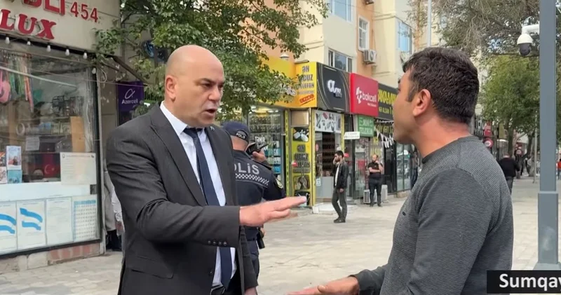 Küçə ticarətinə qarşı reyd zamanı gərgin anlar Ekspertdən TƏKLİF/VİDEO