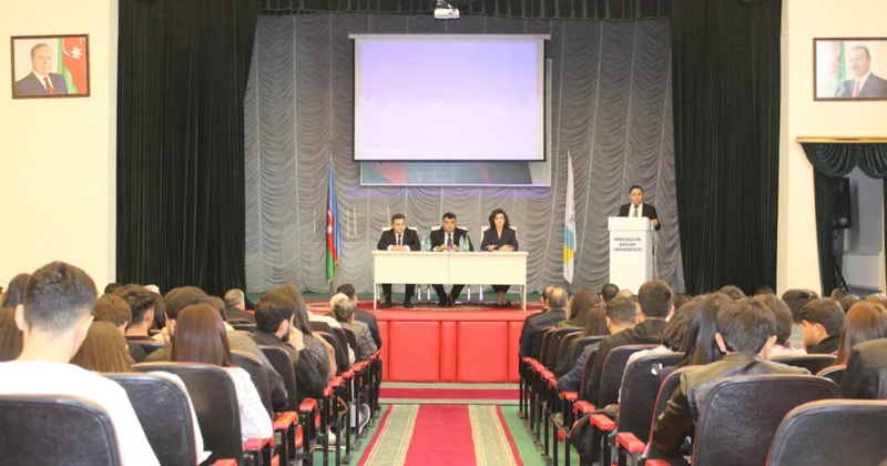MDU nun müəllim və tələbələri əməyin mühafizəsi ilə bağlı maarifləndiriliblər