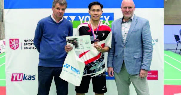 Badmintonçumuzun Çexiya bürüncü