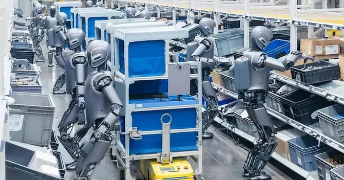 Robotlar 600 min insanı işindən məhrum edəcək 12,6 milyard dollar qənaət