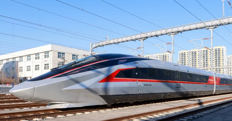Çində dünyanın ən sürətli qatarının daha bir sınağı keçirilib
