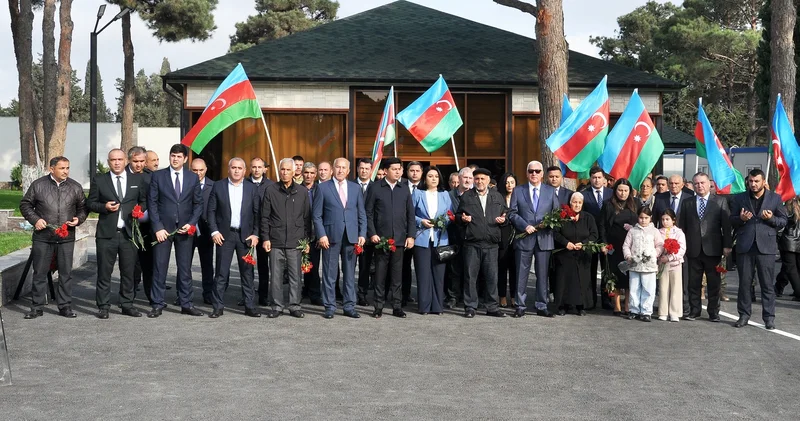 Vətən müharibəsi şəhidi Vüsal Babayevin xatirəsinə həsr olunmuş anım tədbirləri keçirilib FOTOLAR
