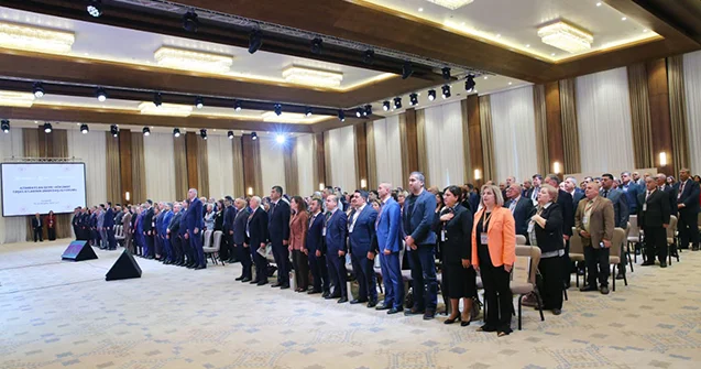 Xankəndidə QHT lərin Əməkdaşlıq Forumunun rəsmi açılışı olub Fotolar