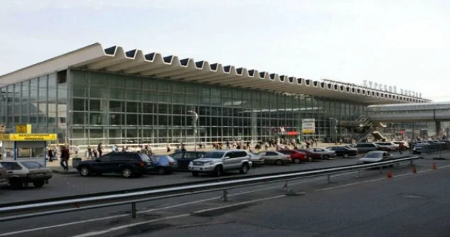 Moskvada dəmir yolu vağzalı yanır